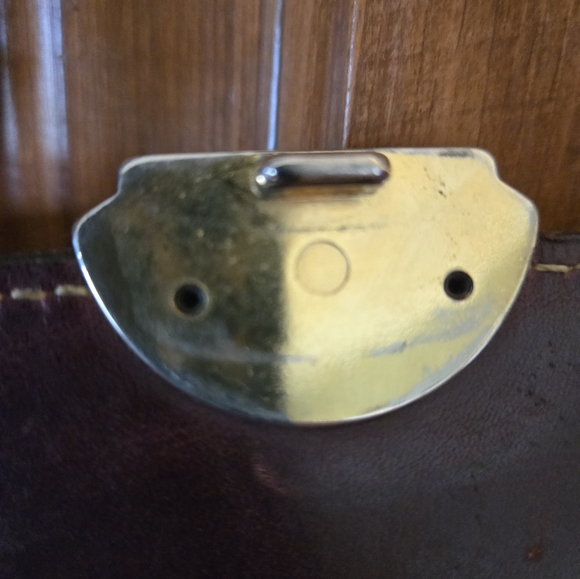 Rare Handmade Vintage Holland Sport Tuscan Brown/Burgundy Cowhide Messenger Bag - Picture 12 of 14